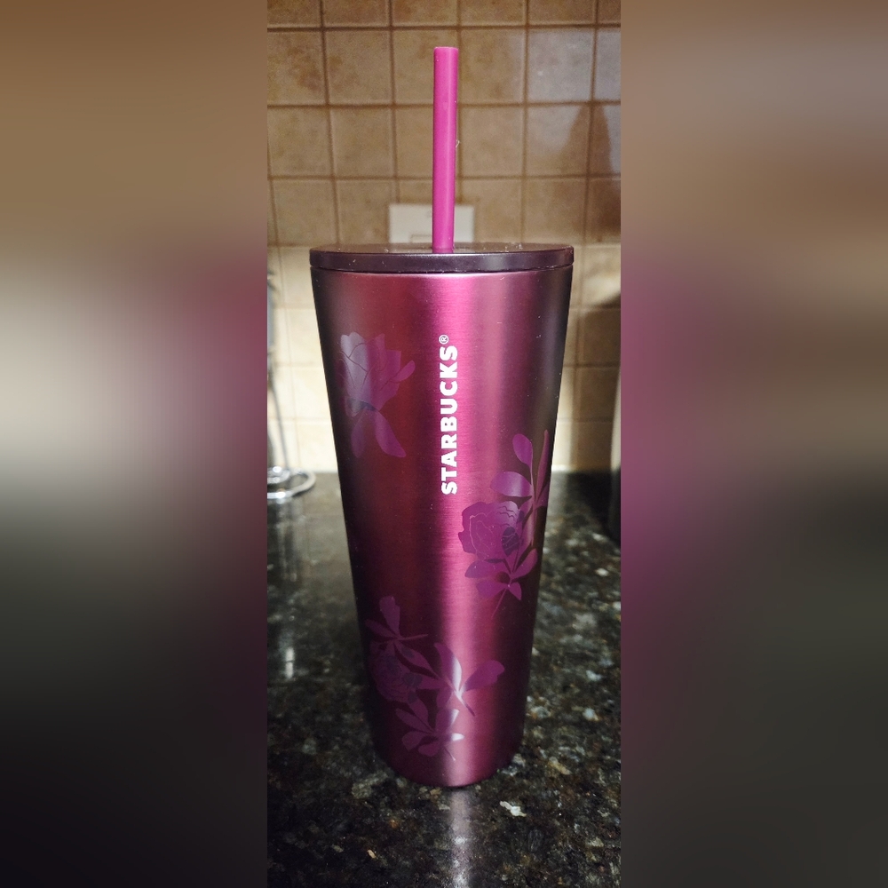 Starbucks Rose Berry Tumbler
